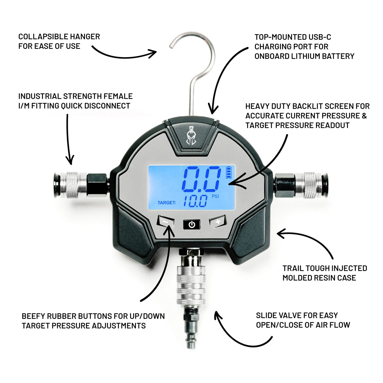 Thor's Lightning TotalControl Digital Air Manifold for Automatic Deflation and Inflation Thor's Lightning TotalControl Digital Air Manifold for Automatic Deflation and Inflation